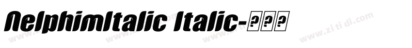 NelphimItalic Italic字体转换 NelphimItalic Italic字体转换